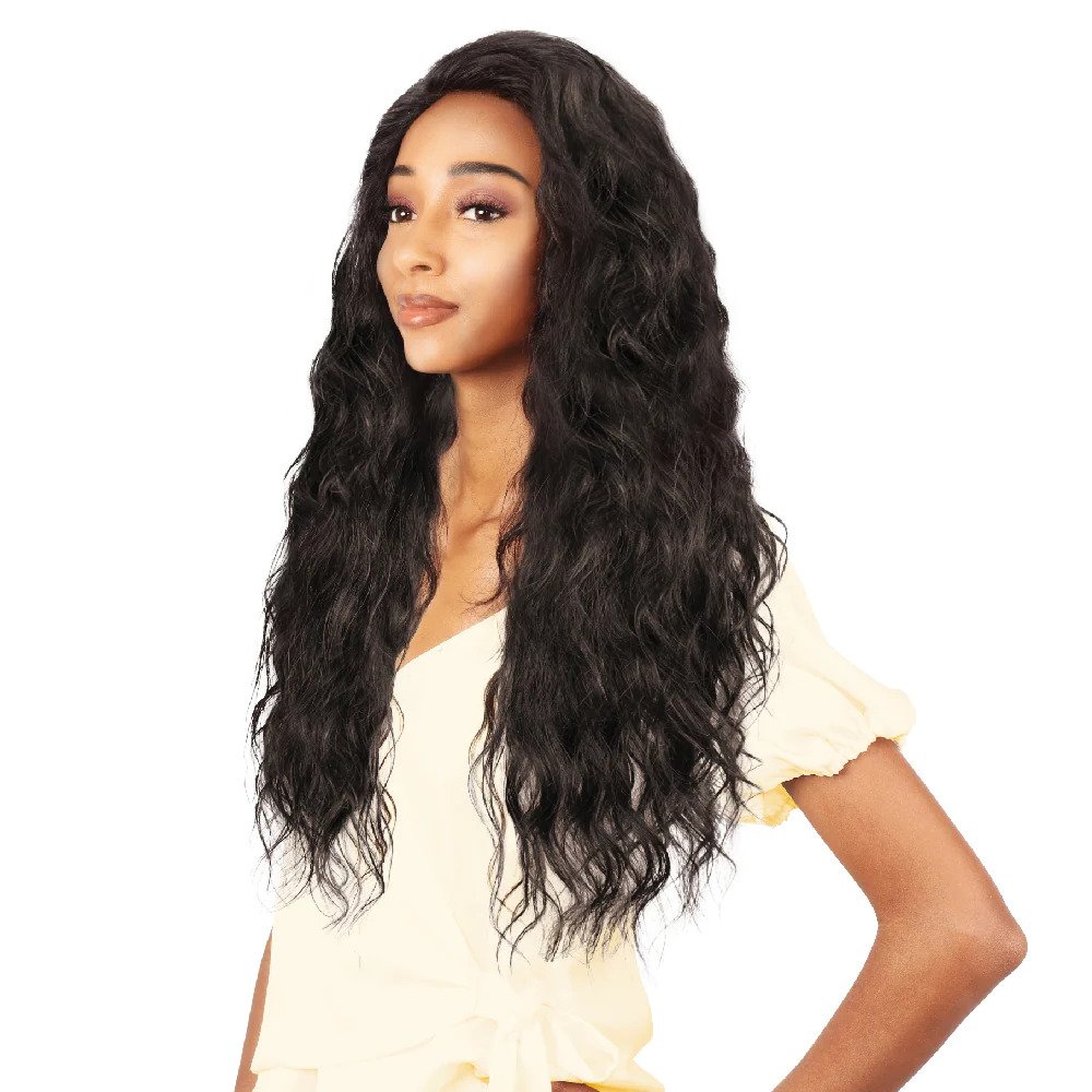 HP-HLF135-ROSE: 100% VIRGIN REMY HUMAN HAIR FRONTAL LACE WIG - Click Image to Close